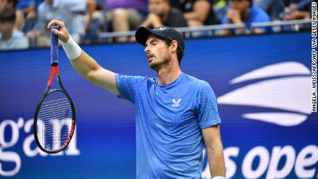 Andy Murray was unhappy with the long breaks that Stefanos Tsitsipas took.