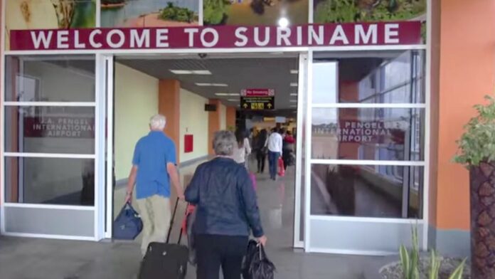 There is no disease control for passengers arriving at Suriname Airport