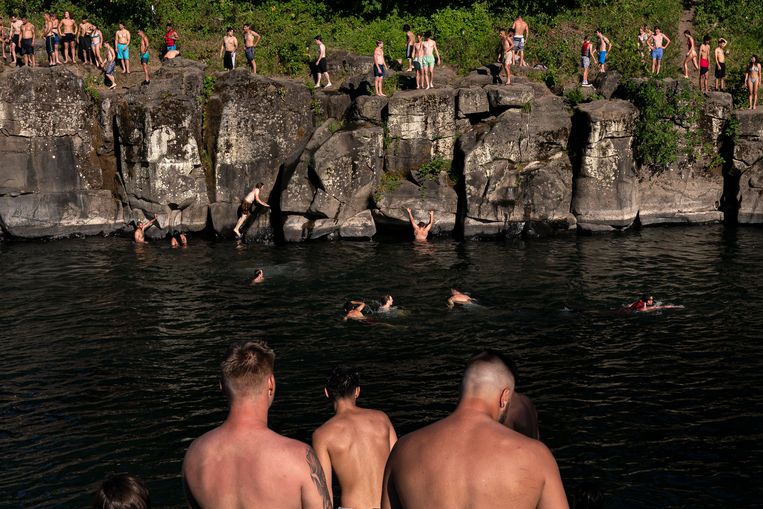 Relax in the waters of the Clackamas River, south of the city.  Getty Images 