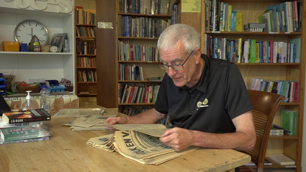 Finding War Treasure in a Thrift Store: An anonymous donor hands over antique newspapers