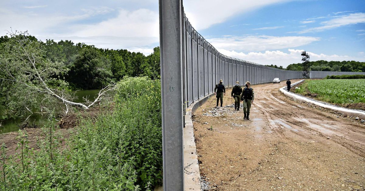 Greece installs a steel wall on the Turkish border |  Abroad