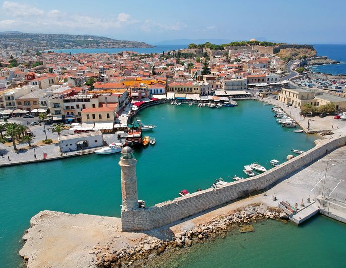 Illustrative image.  The town of Rethymnon on the Greek island of Crete.