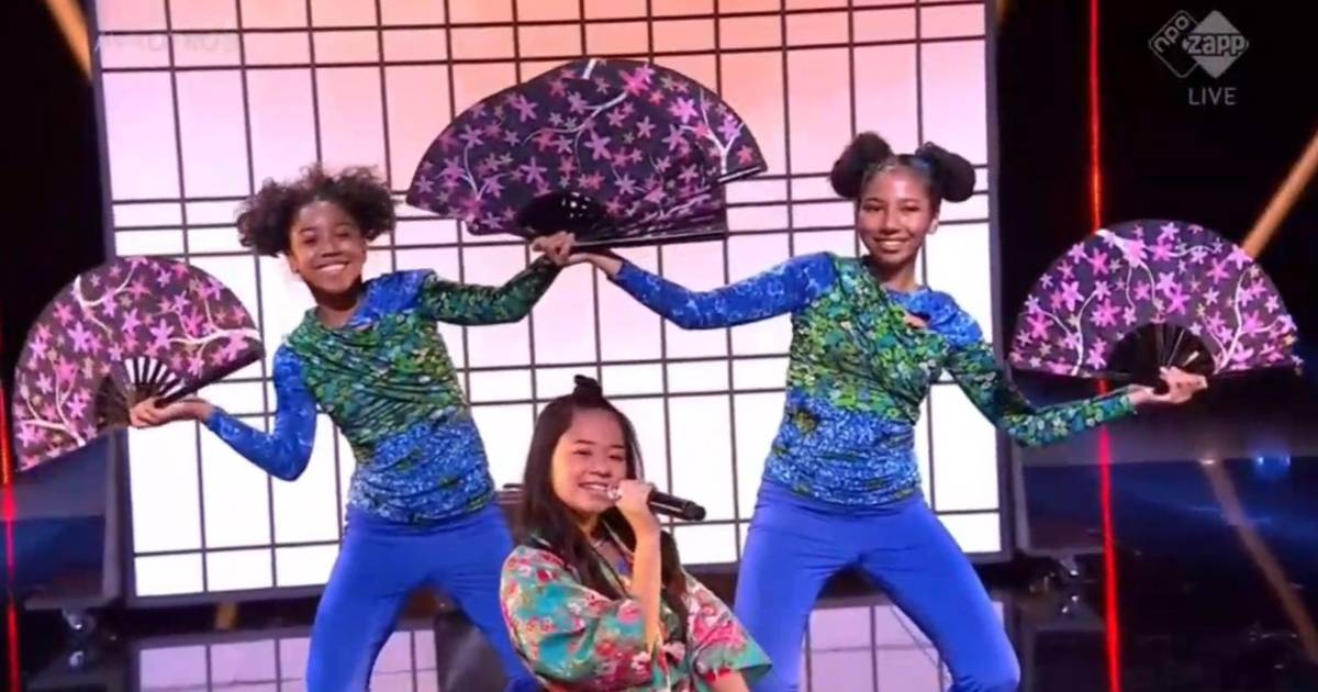 Ayana wins Junior Song contest and goes to Paris on behalf of the Netherlands |  to watch