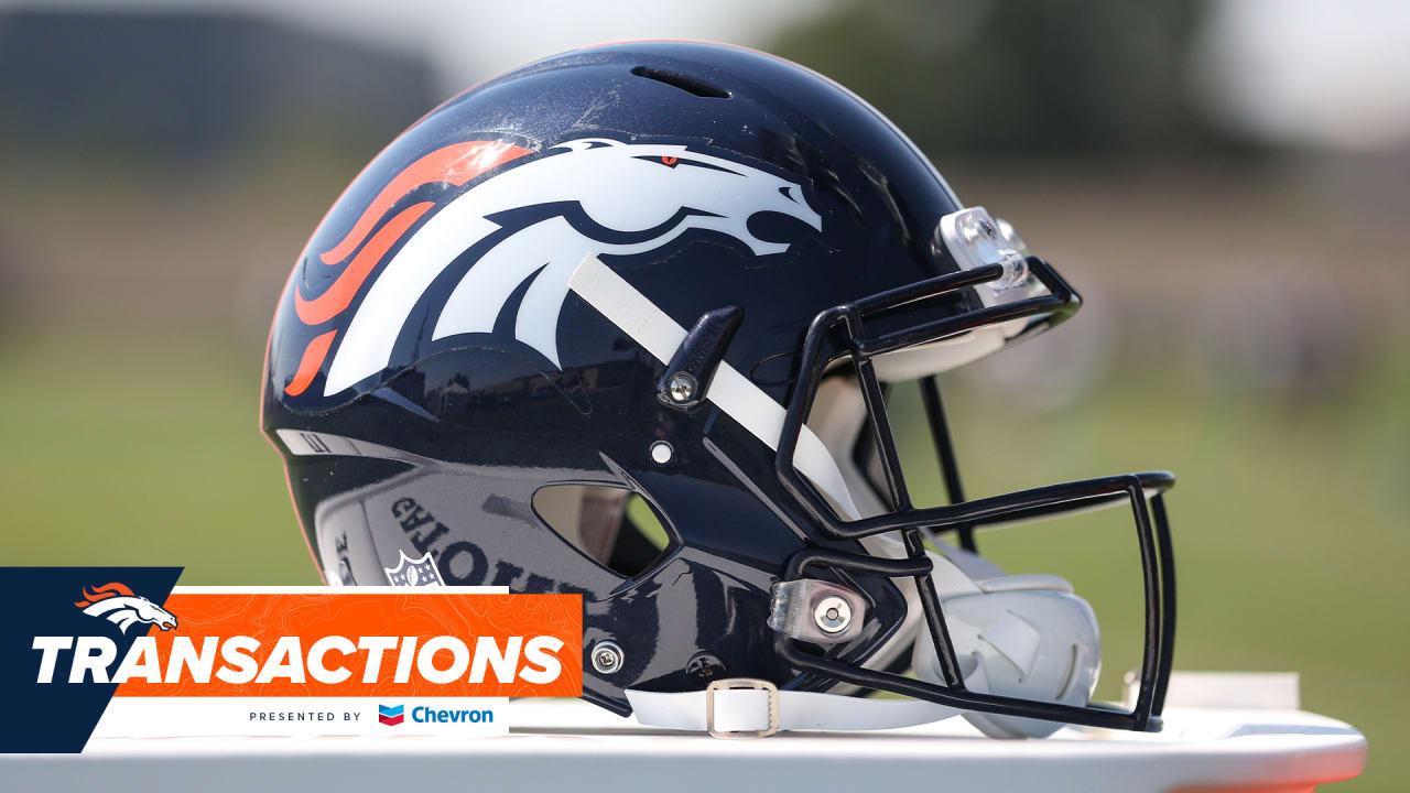Broncos performs a series of roster transactions to reach the 53-man limit