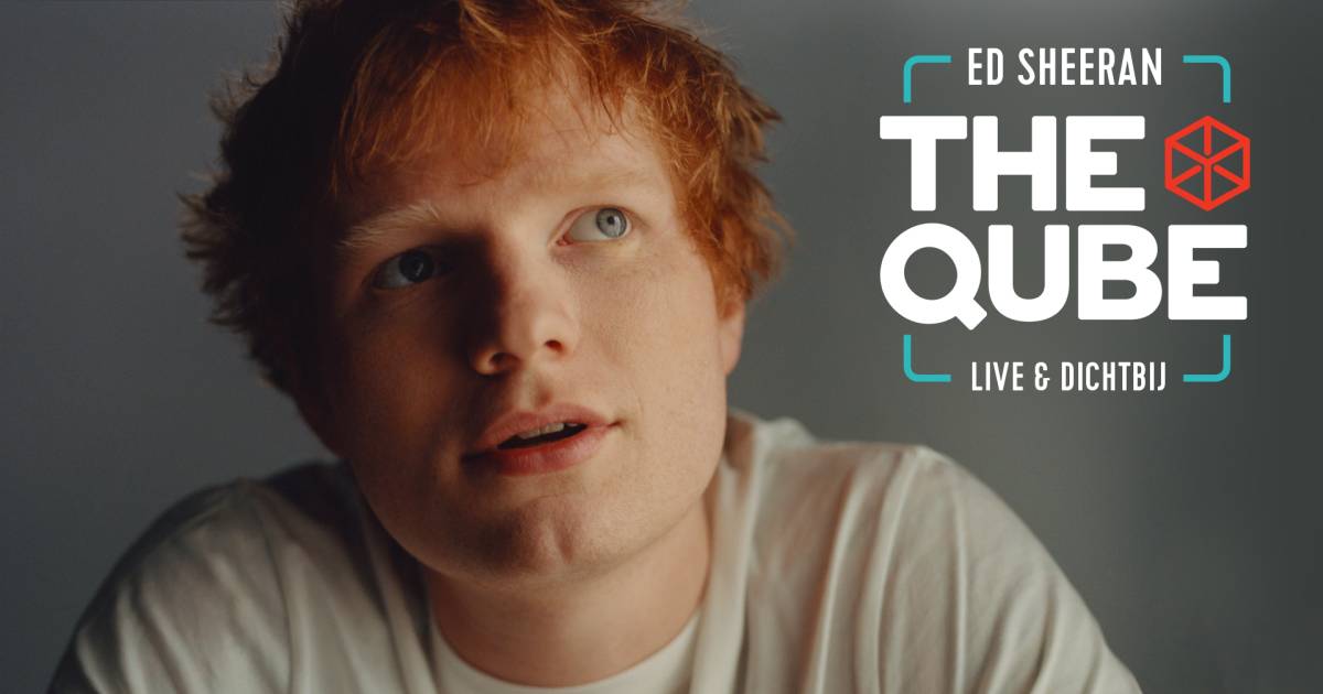 Ed Sheeran returns to Qube from Qmusic after nearly 10 years |  to watch