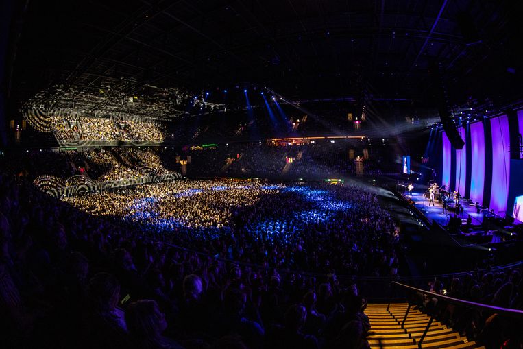 De Dijk performing at the Ziggo Dome.  Dutch photo height / ANP