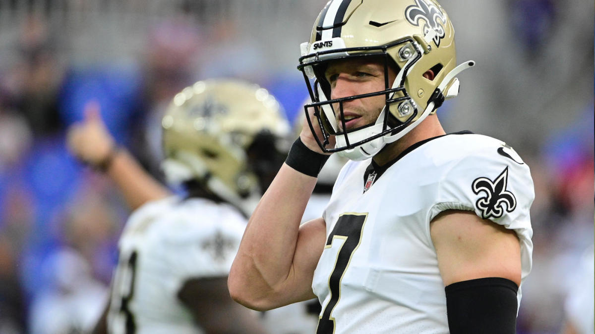 Saints' Taysom Hill blasted off after taking an illegal kick against Washington in a Week 5 match