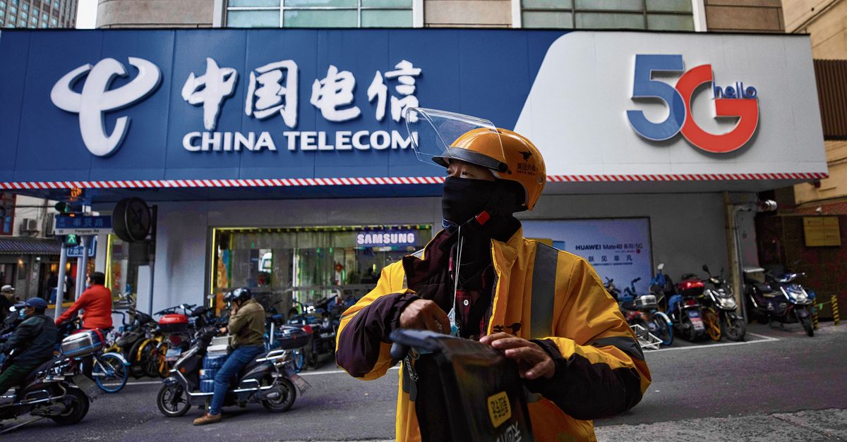 US regulator China also bans telecoms