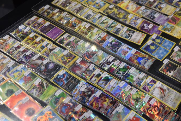 Pokémon cards are currently very popular among children, but also among adults.  The value of the cards, depending on which Pokémon the little monsters are fighting each other in, can be high.