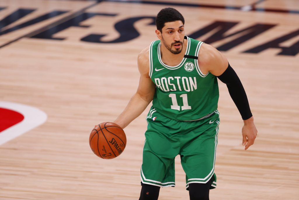 Celtics game suspended after Anis Kanter criticized