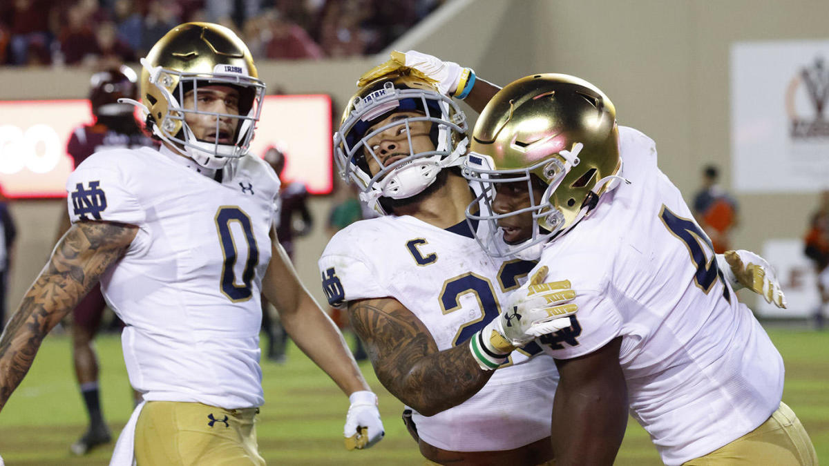 College football scores, rankings, highlights: Notre Dame back on the road, BP upset
