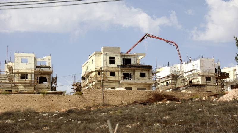 Israel plans to build more than 1,300 homes for settlers in the West Bank