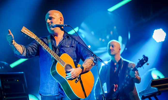 Pascal Jacobsen and Peter Slager during their performance at Ahoy.