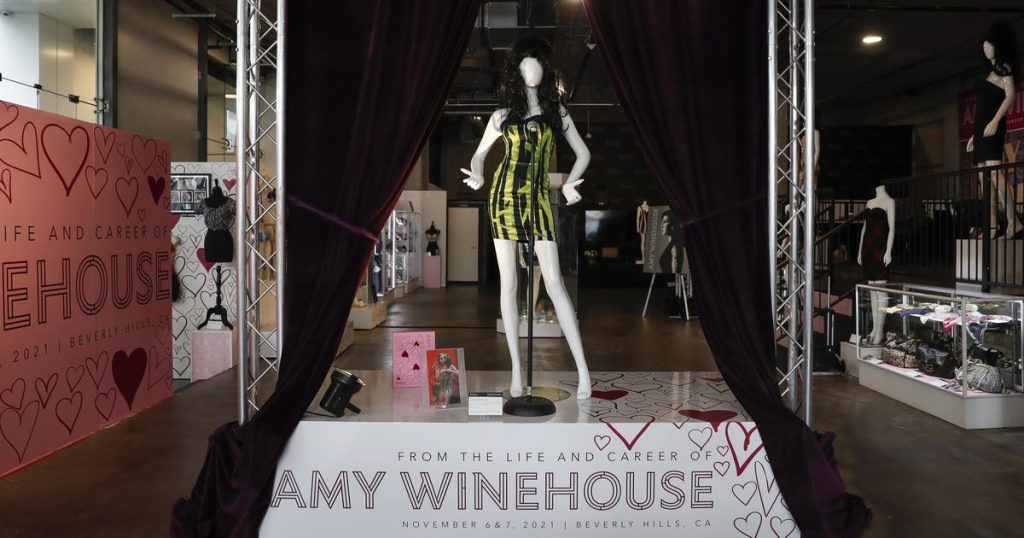 Amy Winehouse's Personal Auction Unexpectedly Makes Several Million |  stars