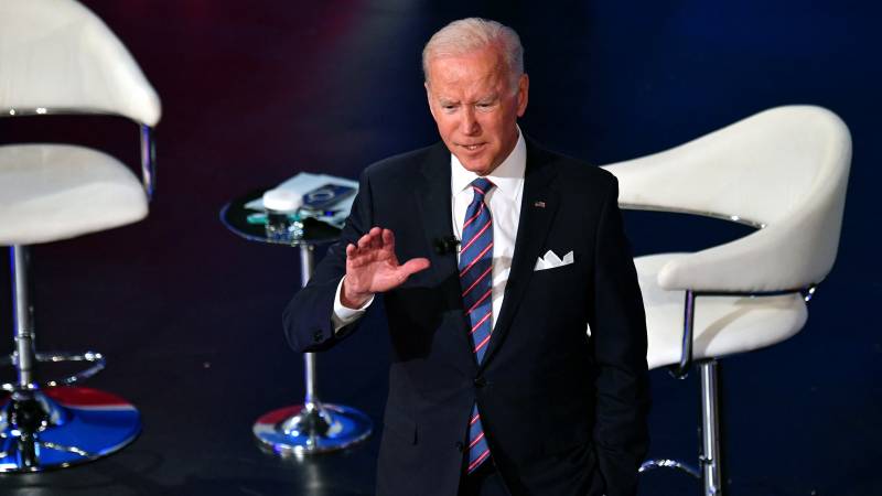 Biden: The United States has defended Taiwan against Chinese aggression