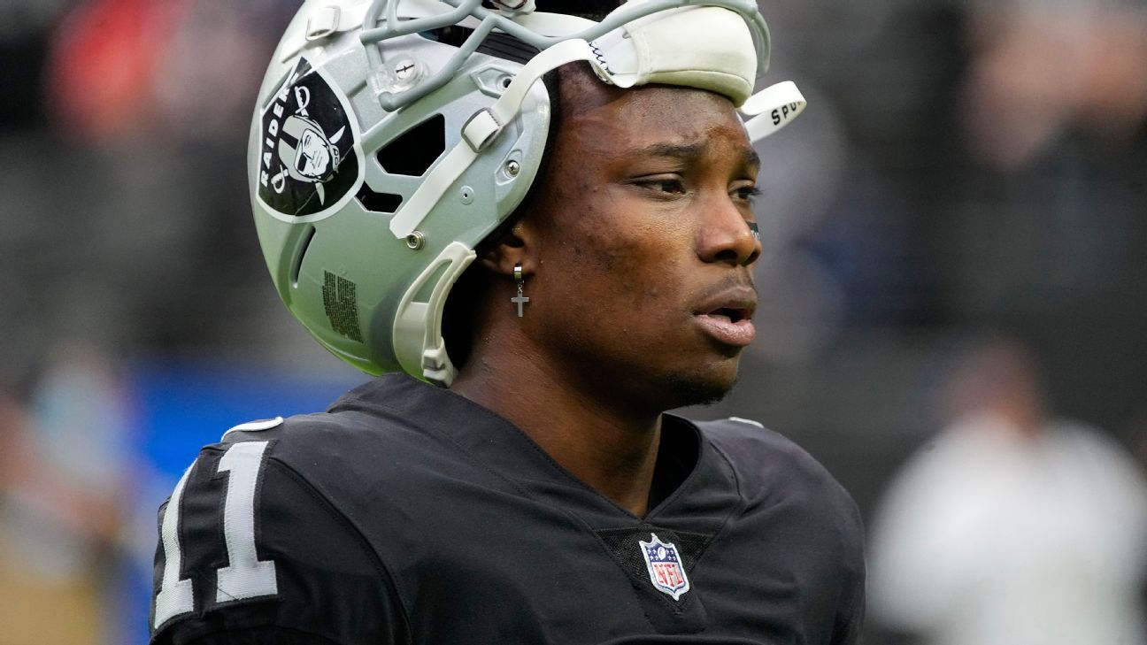 Las Vegas Raiders shoot WR Henry Ruggs III, who faces two criminal charges in a fatal crash