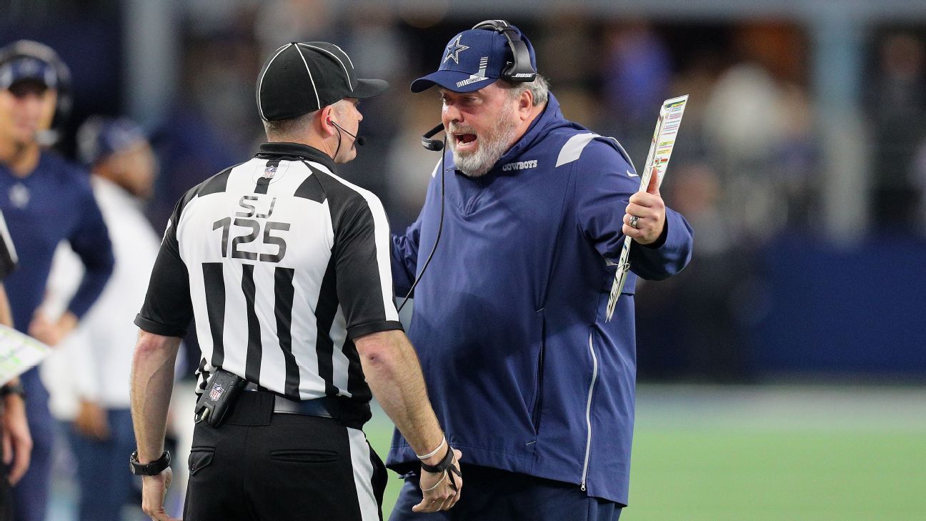 The Dallas Cowboys are frustrated by the amount of penalties in OT’s loss to the Las Vegas Raiders