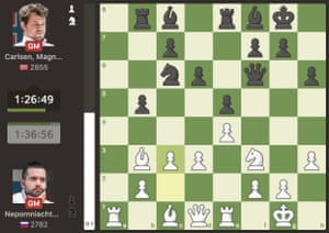 Magnus Carlsen vs Ian Nepomnyachchi