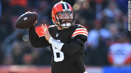 Cleveland Browns' Baker Mayfield was placed on the NFL's Covid-19 protocol list this week.