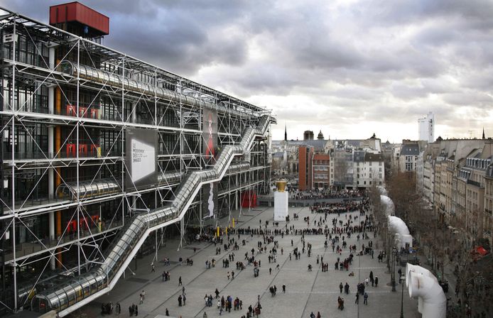 Pompidou Center in Paris.