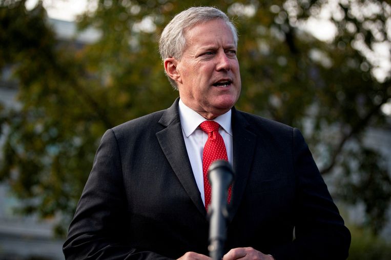 Former President Donald Trump's Chief of Staff, Mark Meadows.  Reuters photo
