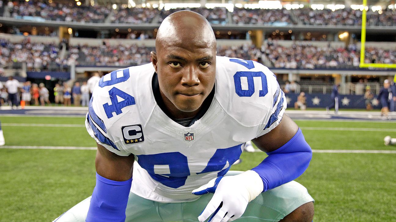 DeMarcus Ware, Andre Johnson and Devin Hester among 15 Finalists for Pro Football Hall of Fame