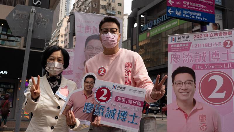 Hong Kong to the polls, but there is not much to choose from