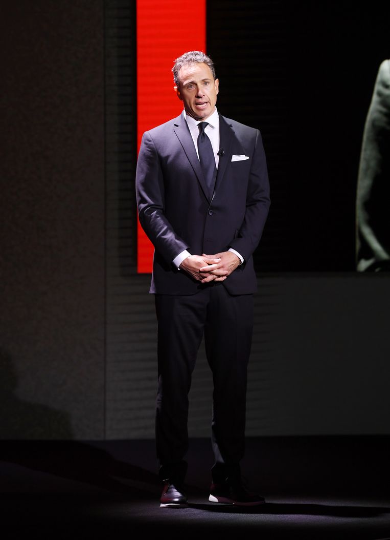 Chris Cuomo speaking at Madison Square Garden in New York in 2019. Image Getty Images