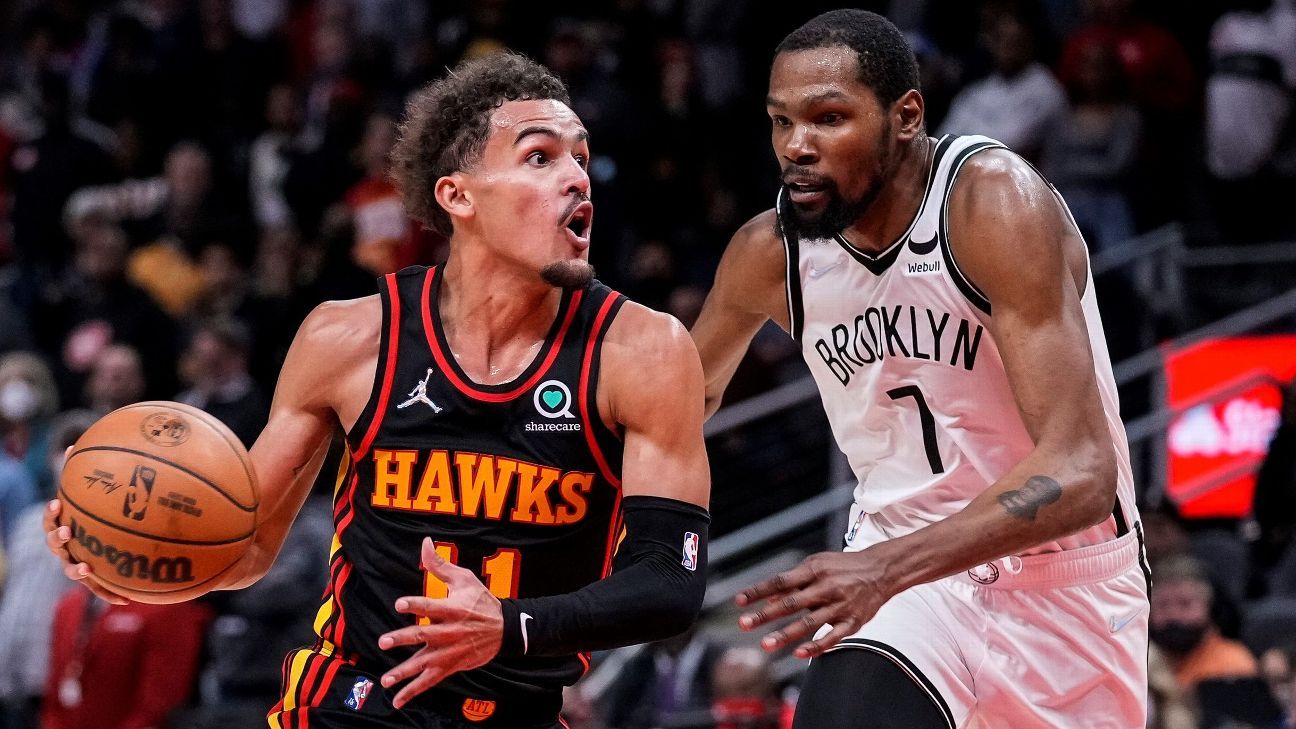 Kevin Durant shuts down Trae Young late as Brooklyn Nets grab another win on the road
