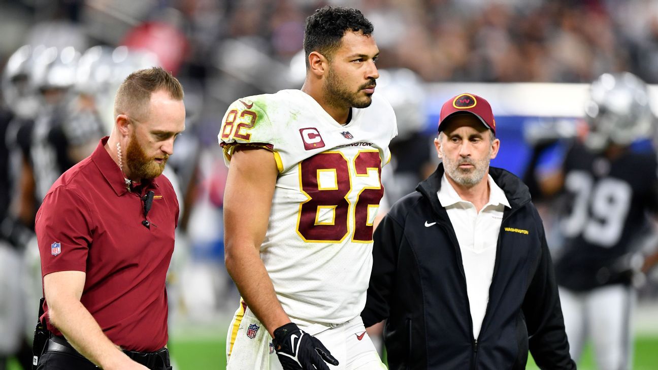 More tests show Logan Thomas of Washington has ruptured the ACL