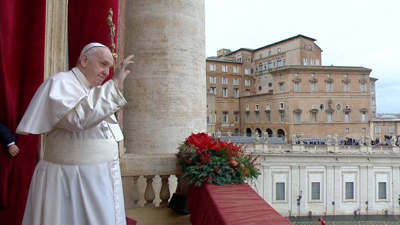 Pope Francis blesses European and European and calls for dialogue