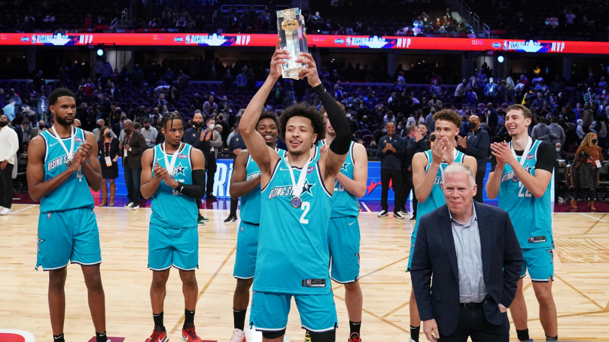 2022 NBA Rising Stars Challenge: Kid Cunningham wins MVP award after leading Barry to victory