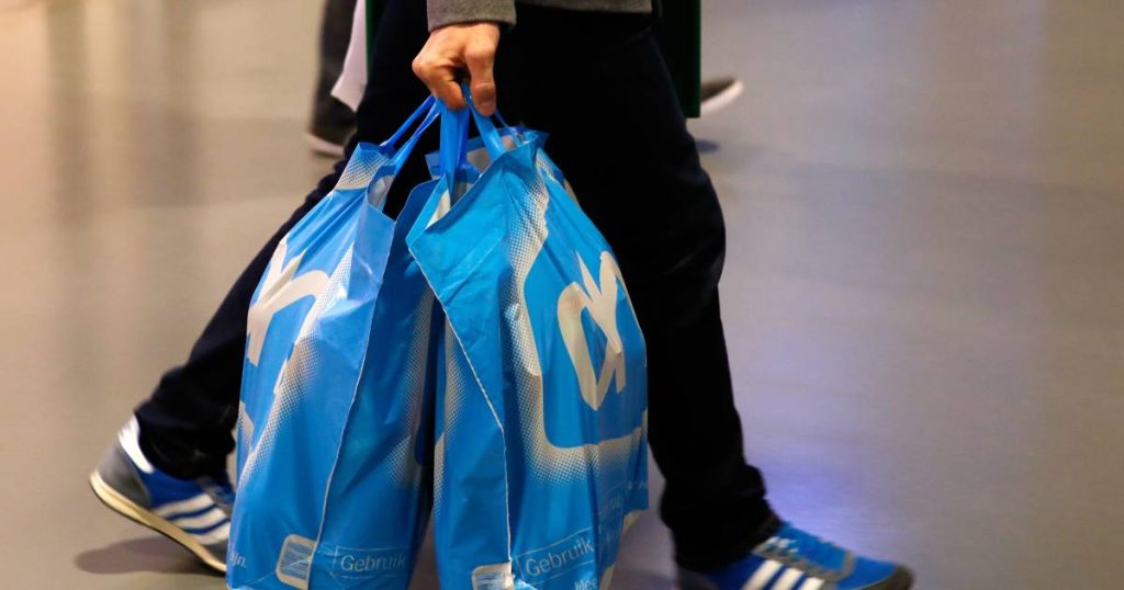 Albert Heijn starts making a deposit on plastic bags for online groceries |  cooking and eating