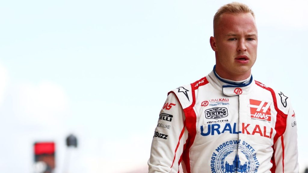 Haas terminated his contracts with Russian driver Nikita Mazepin and title sponsor Uralkali