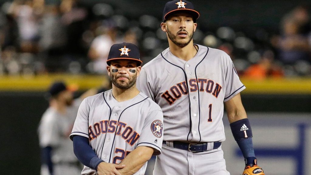 Jose Altuve of the Houston Astros surprised Carlos Correa to join the Minnesota Twins