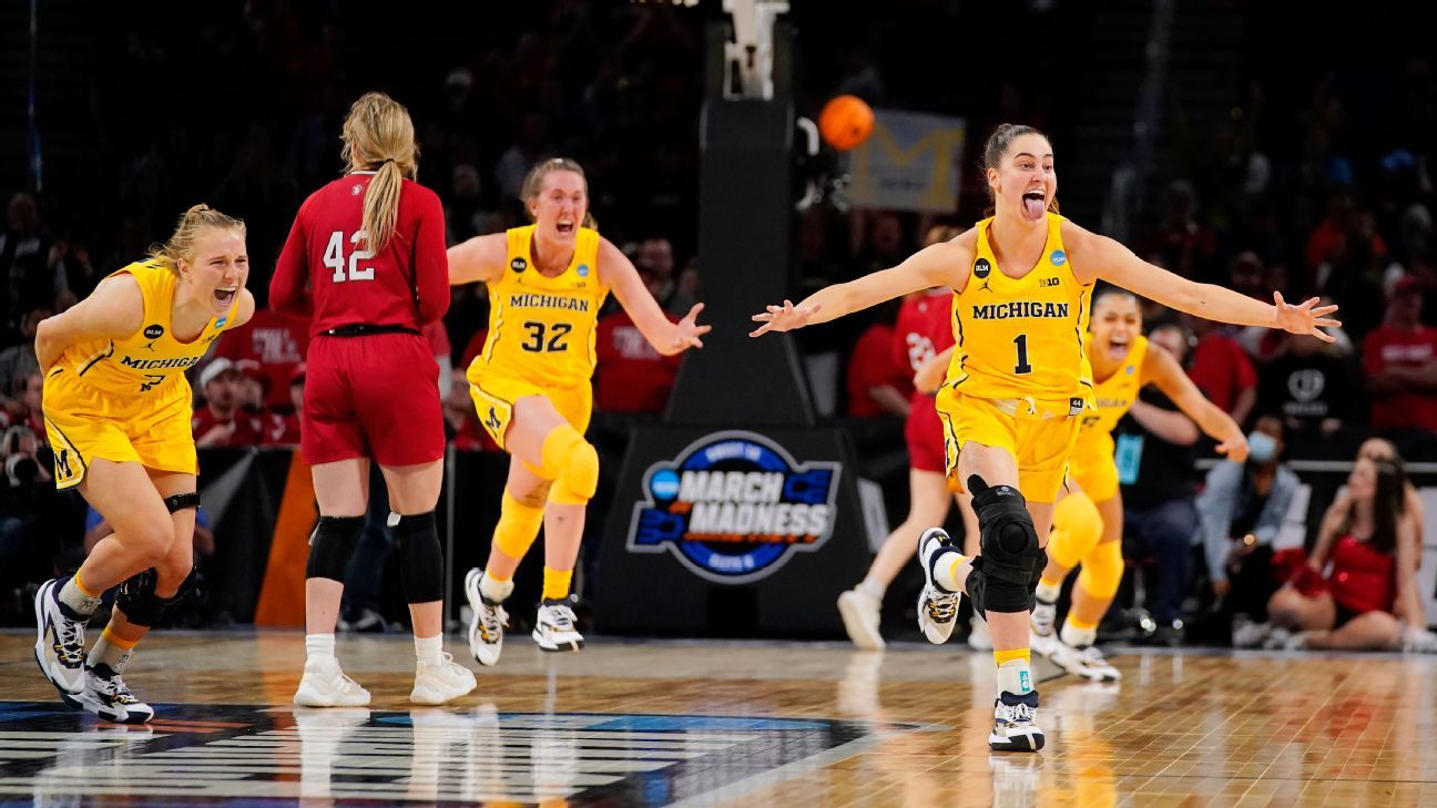 Michigan Wolverines women’s basketball celebrates its first Elite Eight in program history after ‘landslide’ loss to ‘Big Ten’ title