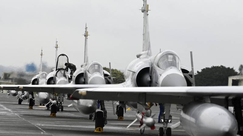 Taiwan has grounded dozens of fighter jets after they crashed