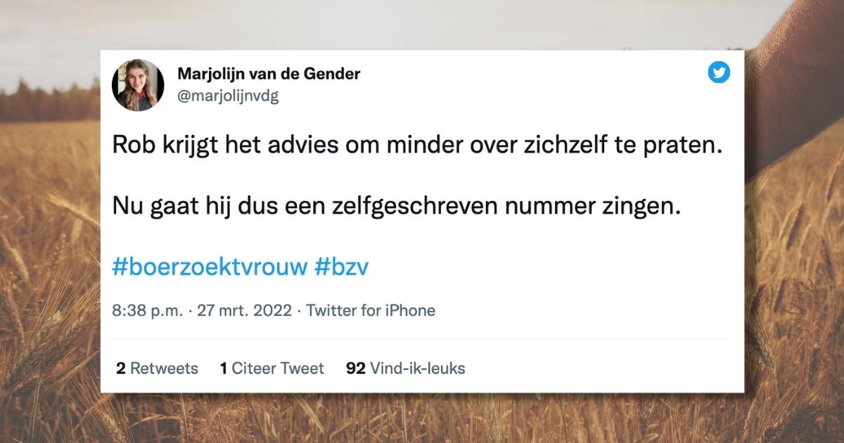 The best tweets about episode 5 of Boer’s Looking for a Woman 2022