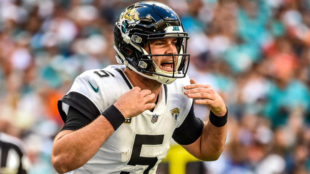 Blake Bortles granted release from Saints following the team's decision to sign Andy Dalton