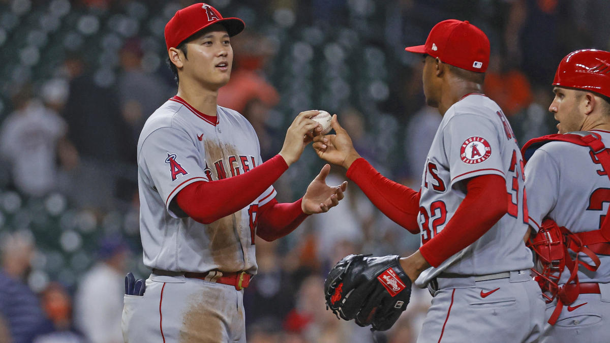 Angels Shohei Ohtani makes history even before he takes the hill to take control of the Astros