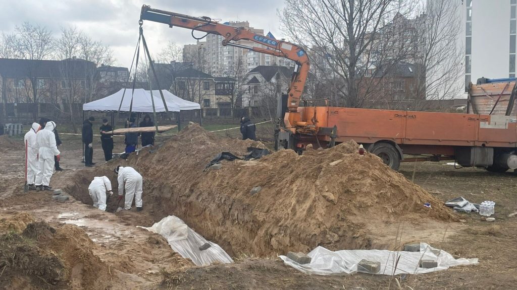 Jeroen Ackermans in Botsia: The Russians allowed the residents to bury the bodies