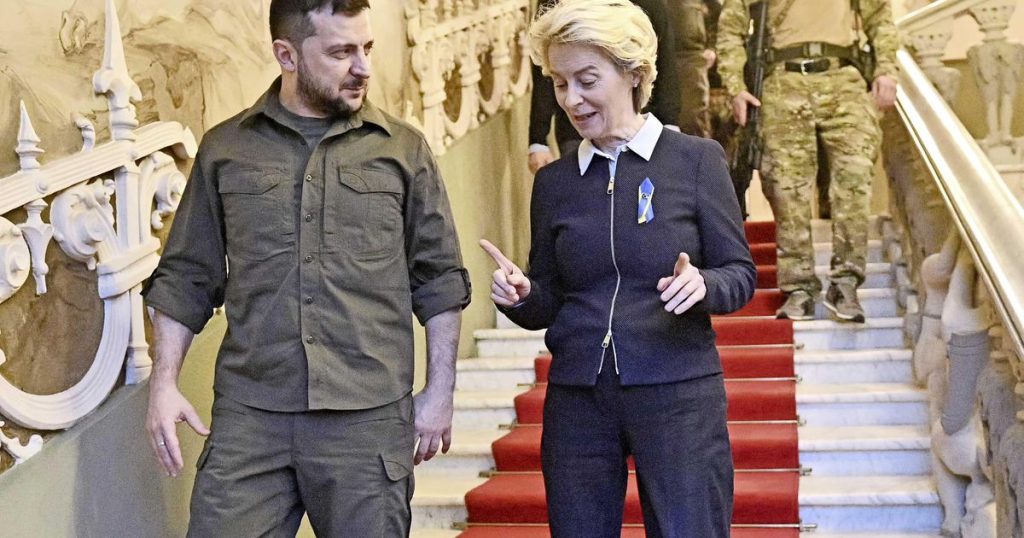 Parliament's violent criticism of Ukraine's action Ursula von der Leyen |  the interior