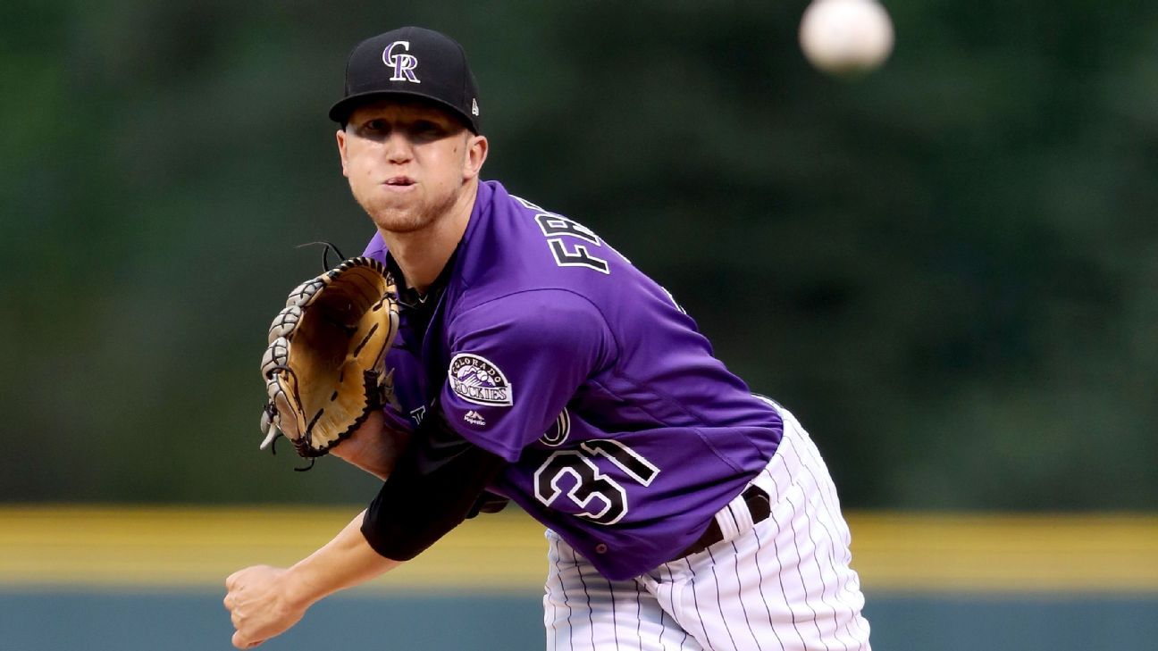 Pitcher Kyle Freeland and the Colorado Rockies agree to a five-year, $64.5 million contract extension