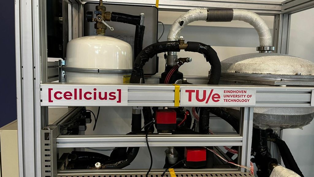 The invention of TU Eindhoven: heat your home with this battery with salt