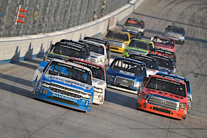 Why isn't the Truck Series racing in Dover?