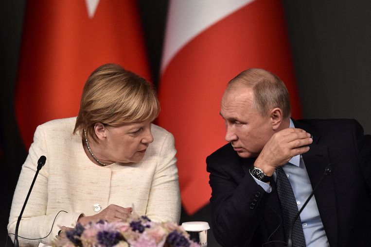 Zelensky slams Merkel for her treatment of Putin