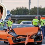 Crashed Lamborgini belongs to a well-known businessman: ‘It was just a kiss’