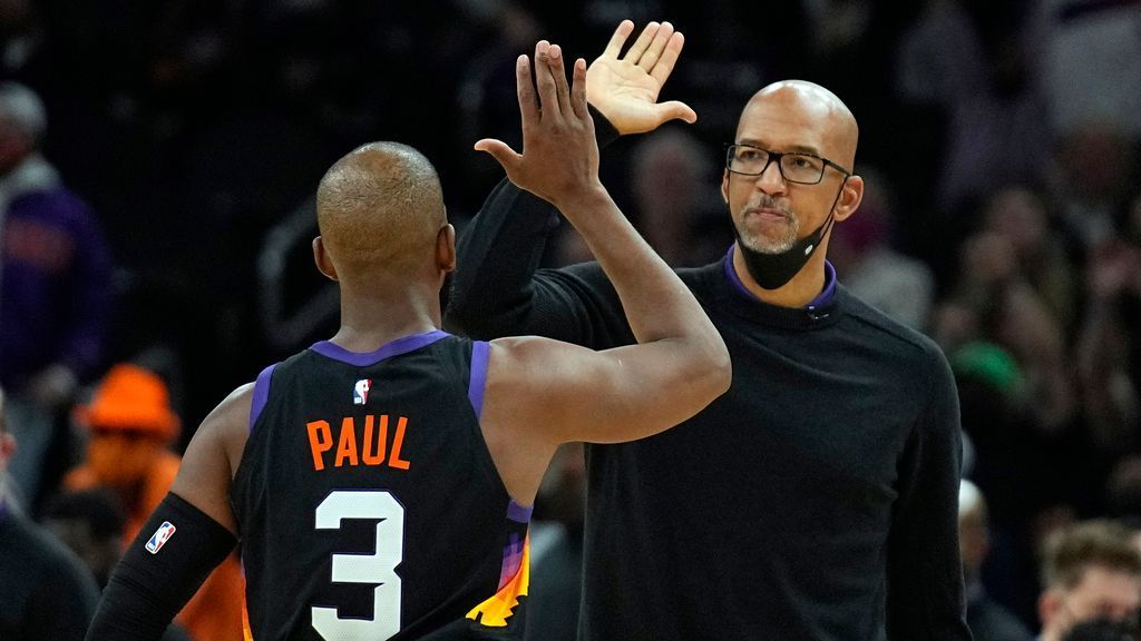 Monty Williams was named NBA Coach of the Year after leading the Phoenix Suns to a league best record