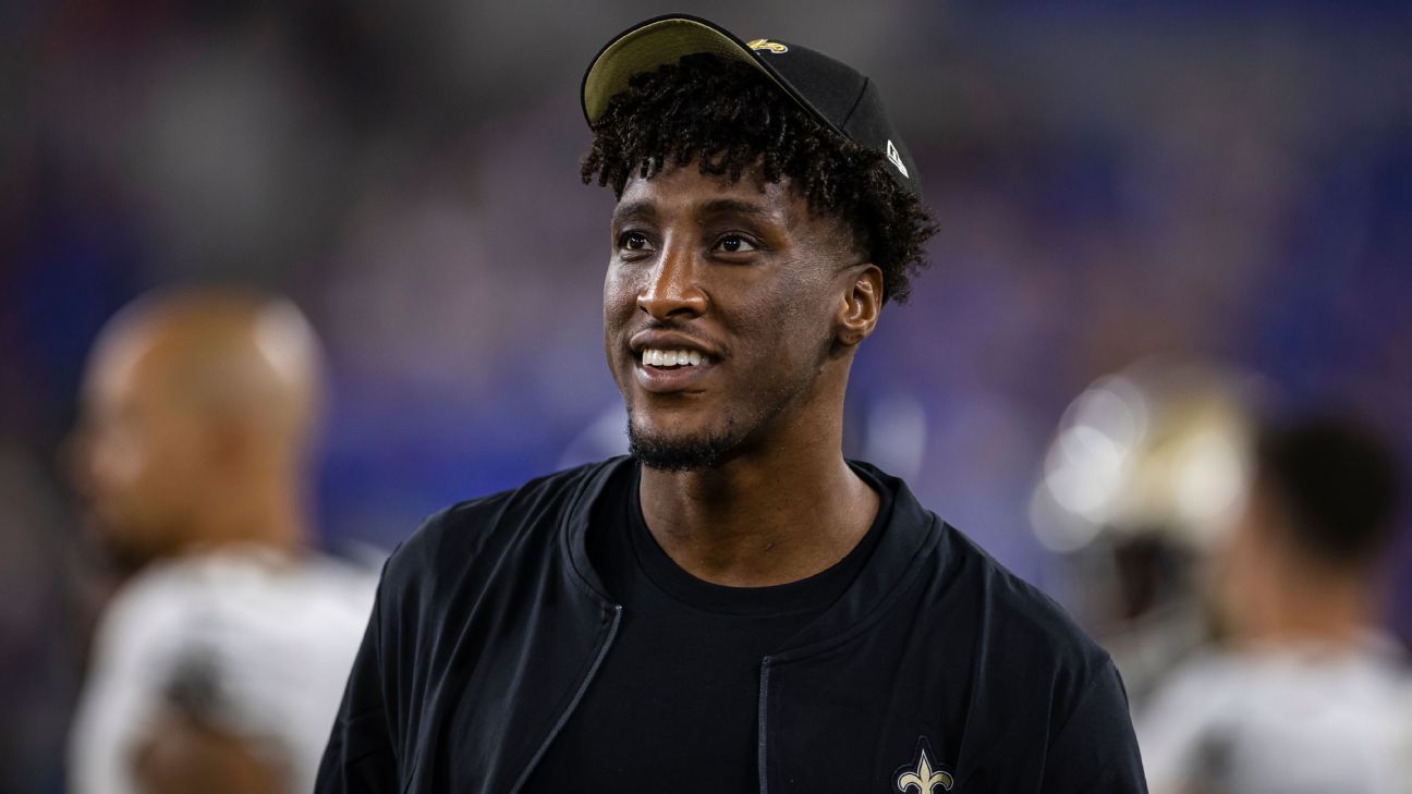New Orleans Saints’ Michael Thomas expected to be ready for bootcamp, coach Dennis Allen said;  James Winston is already on the field