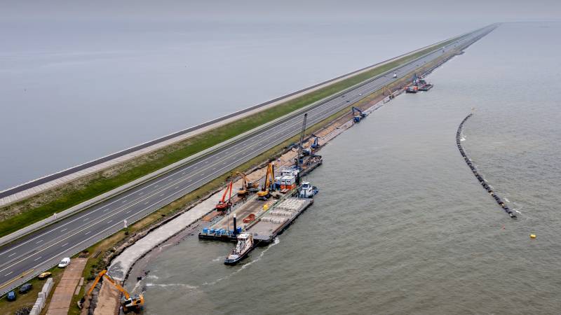 Rijkswaterstaat pays 238 million euros in dispute over Afsluitdijk
